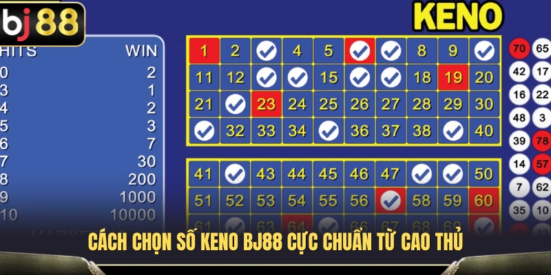 Keno BJ88 – Cách Chọn Số Và Theo Dõi Kết Quả Trong Game 3 Phương pháp chọn số Keno BJ88 thường được áp dụng