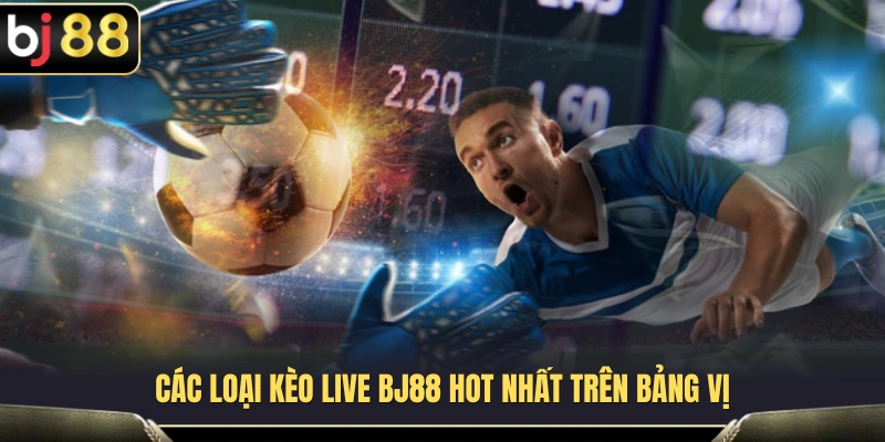 Kèo Live BJ88 – Theo Dõi Biến Động Tỷ Lệ Khi Trận Đang Chạy 3 Những thị trường kèo Live được quan tâm nhiều tại BJ88