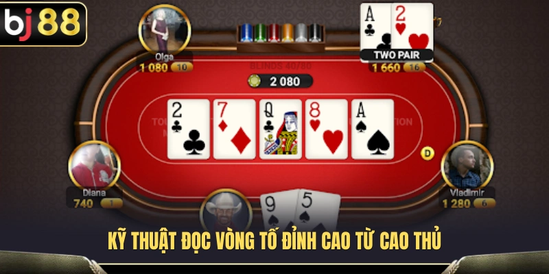 Poker BJ88 – Đọc Vòng Tố Và Kiểm Soát Tâm Lý 3 Bí quyết phân tích vòng cược Poker