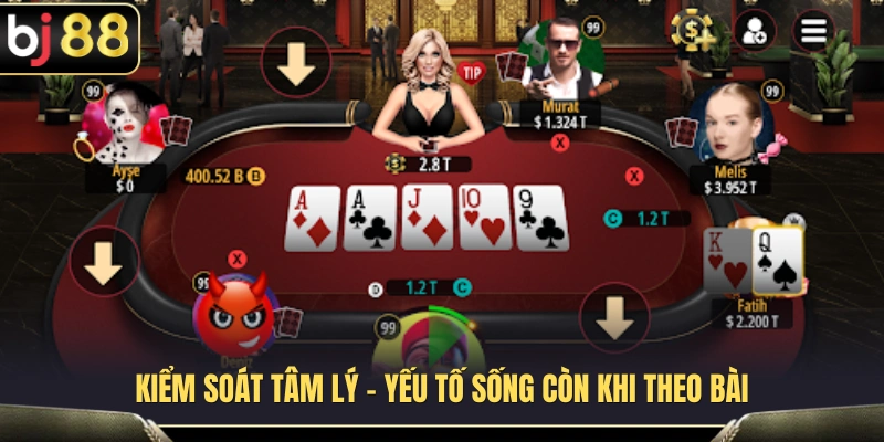 Poker BJ88 – Đọc Vòng Tố Và Kiểm Soát Tâm Lý 4 Giữ vững tâm lý ổn định giúp đưa ra quyết định chính xác