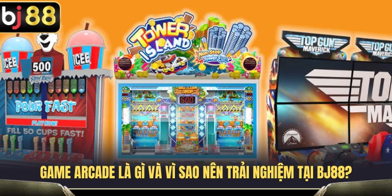 Top Arcade BJ88 Nên Thử Khi Muốn Đổi Gió Ngoài Slot Và Casino 2 Tìm hiểu game Arcade BJ88 và những điểm nổi bật