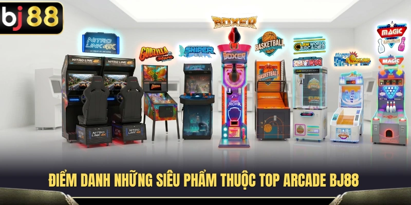 Top Arcade BJ88 Nên Thử Khi Muốn Đổi Gió Ngoài Slot Và Casino 3 Các tựa game nổi bật nhất trong sảnh Arcade BJ88